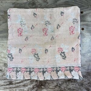 NEW vintage Anthropologie KANTHA pillow COVER case